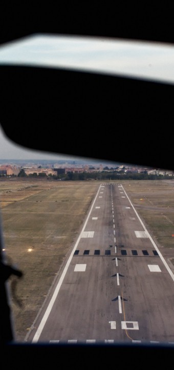Meseta Central desde el aire
